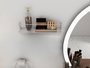 Hanah Home Estante de Pared Cromo para Baño o Especias